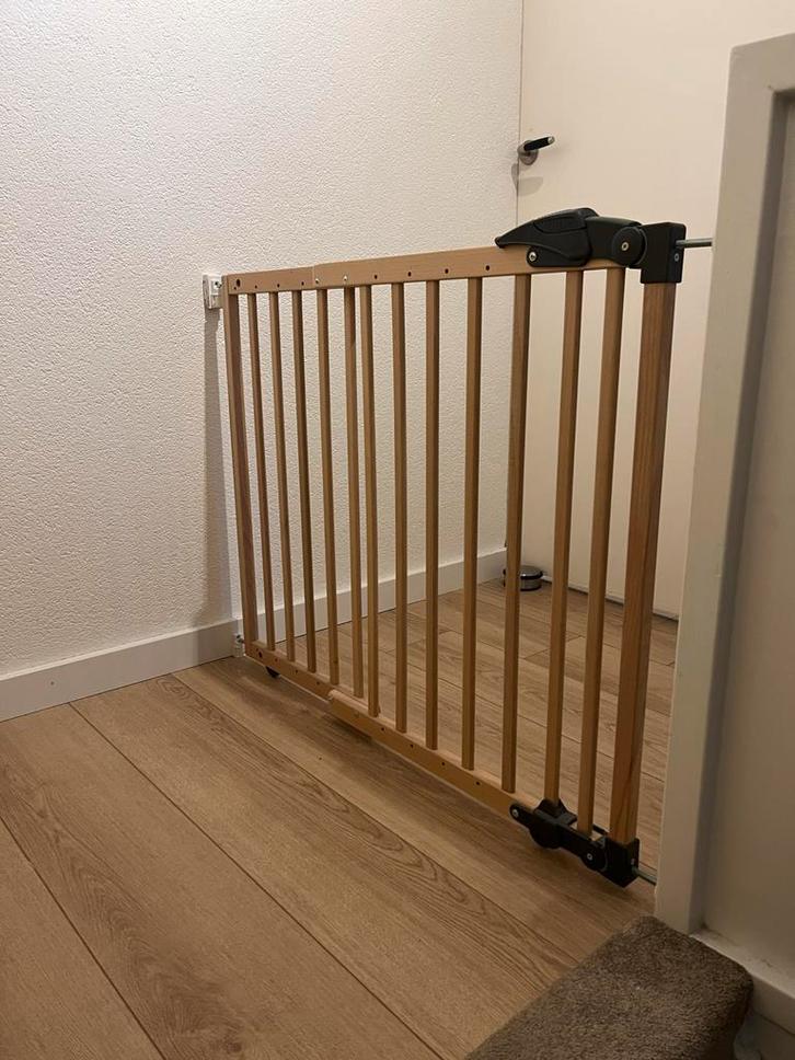 Houten traphekje, Kinderen en Baby's, Traphekjes, Klemhekje, Hout, 100 tot 115 cm, Ophalen of Verzenden