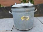 Zinken ketel vintage / brocante, Ophalen, Gebruikt, Minder dan 30 cm, Minder dan 60 cm