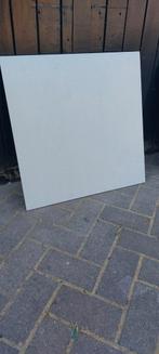 4x Keramische tegels 60x60 lichtgrijs betonlook, Doe-het-zelf en Verbouw, 30 cm of meer, Steen of Klei, 50 tot 150 cm, Nieuw