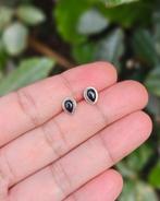 Onyx Oorknopjes - Echt Zilver, Sieraden, Tassen en Uiterlijk, Oorbellen, Zwart, Info@lavicollection.com, Nieuw, Met edelsteen