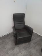 Luxe lederen fauteuils, met relax stand., Huis en Inrichting, Fauteuils, Leer, Zo goed als nieuw, Ophalen