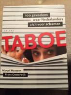 Taboe - Maassen Oosterwijk, Ophalen of Verzenden, Gelezen, Sociale psychologie