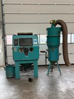 Straalmachine MHG SMG 100D Straalcabine met Draaitafel, Ophalen, Gebruikt, Dimatech, MGH