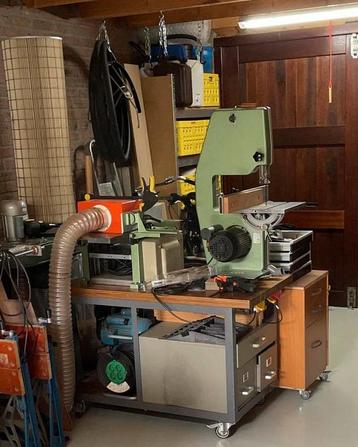 Inca #190 vlakvandiktebank Tersa met lintzaag # 260. beschikbaar voor biedingen