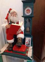 Holiday creations bewegende kerstman met klok, Diversen, Ophalen of Verzenden, Zo goed als nieuw