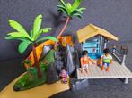 Playmobil strandtent met strand, glijbaan en popjes, Ophalen, Zo goed als nieuw, Complete set
