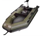 rubberboot met minn kota motor en accu, Watersport en Boten, Ophalen, Zo goed als nieuw, Complete set