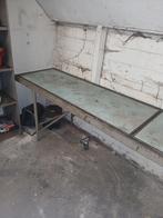 lange werkbank, Doe-het-zelf en Verbouw, Werkbanken, Ophalen, Gebruikt, 170 cm of meer