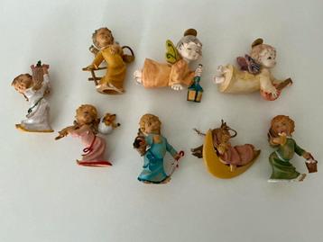 Vintage kunststof Engeltjes made in Italy (Fontanini?) beschikbaar voor biedingen