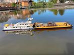 Duwboot Cantagallo met 2 duwbakken . Inruil sleepboot mogeli, Hobby en Vrije tijd, Modelbouw | Boten en Schepen, Ophalen, Overige merken