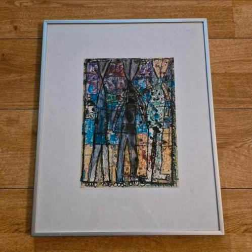 Schilderij Aras, Antiek en Kunst, Kunst | Schilderijen | Modern, Ophalen of Verzenden