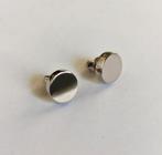 Prachtige ronde zilveren oorbellen, Sieraden, Tassen en Uiterlijk, Oorbellen, Verzenden, Nieuw, Knopjes of Stekers, Zilver