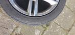 4x Originele Audi 18" velgen + Continental 245/45 R18 5-6mm, Auto-onderdelen, Banden en Velgen, Ophalen, 18 inch, Banden en Velgen