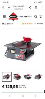 Rubi ND 180 Tegelzaag - Nieuw!, Doe-het-zelf en Verbouw, Gereedschap | Zaagmachines, Ophalen of Verzenden, Nieuw, Overige typen