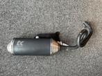 Turbokit Uitlaat e-keur e-4 3v Zwart alu gmax Piaggio Zip, Fietsen en Brommers, Piaggio, Gebruikt, P, P