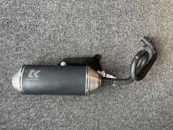 Turbokit Uitlaat e-keur e-4 3v Zwart alu gmax Piaggio Zip  beschikbaar voor biedingen