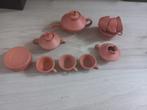 Rood aardewerk kinderservies, Ophalen of Verzenden