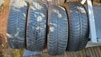 Velgen met wieldoppen + Winterbanden, Auto diversen, Wieldoppen, Ophalen, Gebruikt