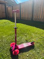 Roze step - driewieler met LED wielen, Ophalen, Gebruikt, Gewone step