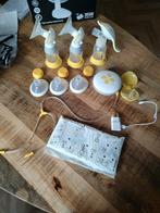 Dubbele swing maxi borstkolf van Meleda, met handkolf, Ophalen of Verzenden, Zo goed als nieuw, Borstkolf