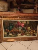 Schilderij, jacht tafereel , groot prachtig stuk, Ophalen