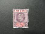 C12745: Goldcoast EVII 1 d MCA, Postzegels en Munten, Postzegels | Afrika, Ophalen