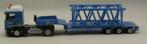 Herpa Scania Felbermayer semi dieplader met lading 305211, Ophalen of Verzenden, Nieuw, Bus of Vrachtwagen, Herpa