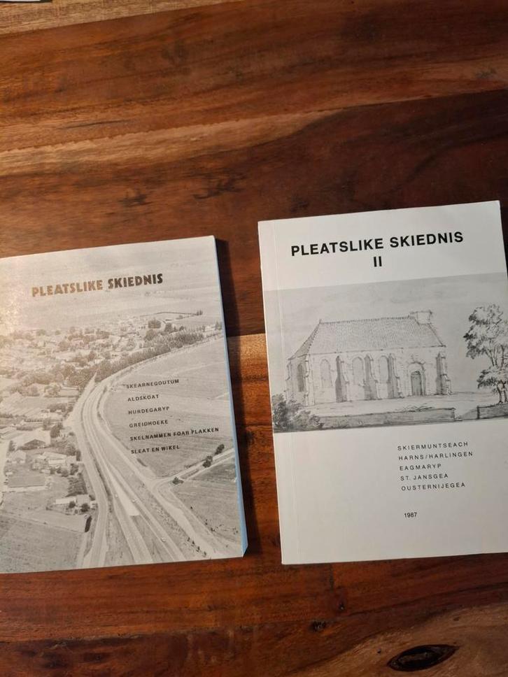 Friese boeken: Pleatslike Skiednis I & II, Boeken, Streekboeken en Streekromans, Gelezen, Ophalen of Verzenden