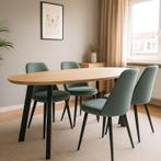 10% KORTING OP VERJONGE EIKEN TAFELBLADEN!!!!!, Huis en Inrichting, Tafels | Eettafels, Ophalen, Eikenhout, 50 tot 100 cm, Rechthoekig