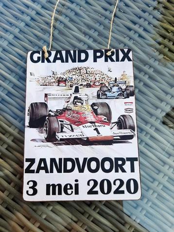 Grand Prix Zandvoort 3 Mei 2020 Ophangbord beschikbaar voor biedingen
