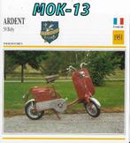 Mok13 Bromfietskaart Ardent 50 Baby ( 1951 ), Ophalen of Verzenden, Zo goed als nieuw, Auto's