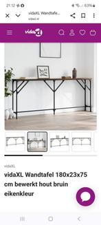 visa xl Smalle sidetable nieuw in doos, Huis en Inrichting, Tafels | Sidetables, Verzenden, Nieuw, 25 tot 50 cm, Rechthoekig