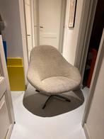 Vintage design swivel lounge stoel draaistoel fauteuil, Ophalen, Gebruikt, Stof, 50 tot 75 cm
