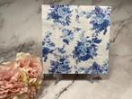 knutsel servetten Delfts blauw rozen decoupage 308A, Ophalen of Verzenden, Nieuw, Materiaal