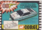 Retro reclame 1977 Corgi Toys James Bond auto Lotus, Verzamelen, Retro, Overige typen, Ophalen of Verzenden