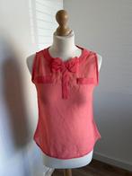 King Louie maat S koraal roze transparante top 359