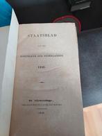 Antieke Staatsbladen 1846., Antiek en Kunst, Antiek | Boeken en Bijbels, Ophalen of Verzenden