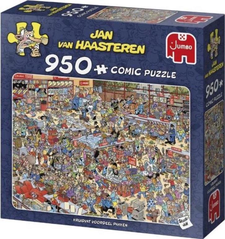 ZGAN puzzel 950 Jan van Haasteren Kruidvat Voordeel Pakken, Hobby en Vrije tijd, Denksport en Puzzels, Zo goed als nieuw, Legpuzzel