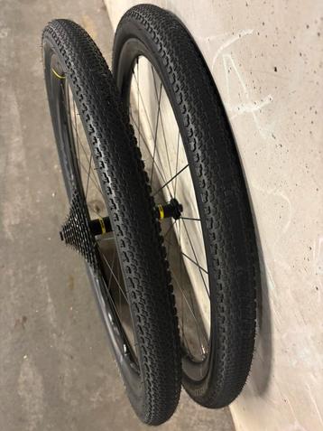 Set carbon gravel wielset Mavic Crossmax 29 inch 45 mm beschikbaar voor biedingen