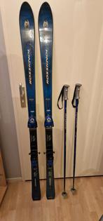 Rossignol camping skies met stokken, Sport en Fitness, Skiën en Langlaufen, Ophalen, 160 tot 180 cm, Gebruikt, Rossignol