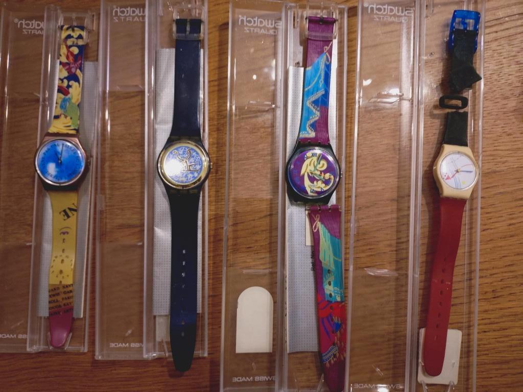 Vintage Swatch horloges, Kunststof, Gebruikt, Polshorloge, Swatch