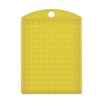 Pixelhobby medaillon plaatje 3 x 4 cm geel, Materiaal, ., Nieuw, Ophalen of Verzenden