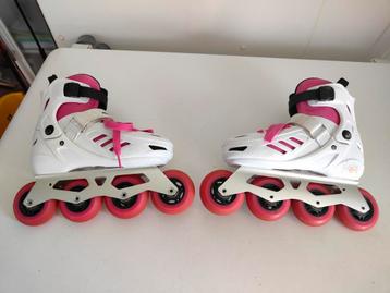 Powerslide Khaan Junior SQD Pink inline skates. beschikbaar voor biedingen