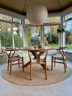 Wishbone chairs loods5 tao stoelen eiken, Huis en Inrichting, Stoelen, Ophalen, Zo goed als nieuw, Hout, Drie