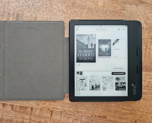 Zgan Tolino Vision 6 ereader met groot scherm, Computers en Software, E-readers, Zo goed als nieuw, 7 inch, 16 GB of meer, Touchscreen
