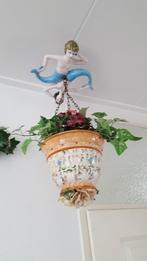 Zeemeermin met hangende planten hanger, Ophalen of Verzenden