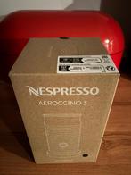 Nespresso Aeroccino 3 Zwart nieuw, Witgoed en Apparatuur, Melkopschuimers, Ophalen of Verzenden, Nieuw, Elektrische melkopschuimer