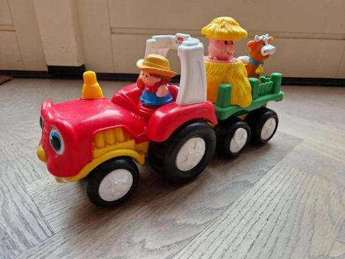 Fisher-Price Little People Tractor (M1280), Kinderen en Baby's, Speelgoed | Fisher-Price, Gebruikt, Auto of Voertuig, Met geluid