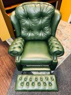 Chesterfield Suzanne relax fauteuil made in England groen, Huis en Inrichting, Fauteuils, Ophalen of Verzenden