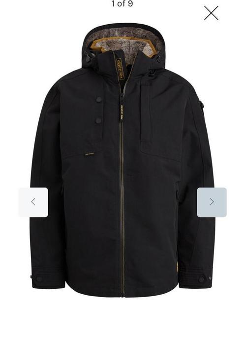 PME Legend Jacket Snowpack Icon 2.0 Black Maat L, Kleding | Heren, Jassen | Winter, Nieuw, Maat 52/54 (L), Zwart, Ophalen of Verzenden